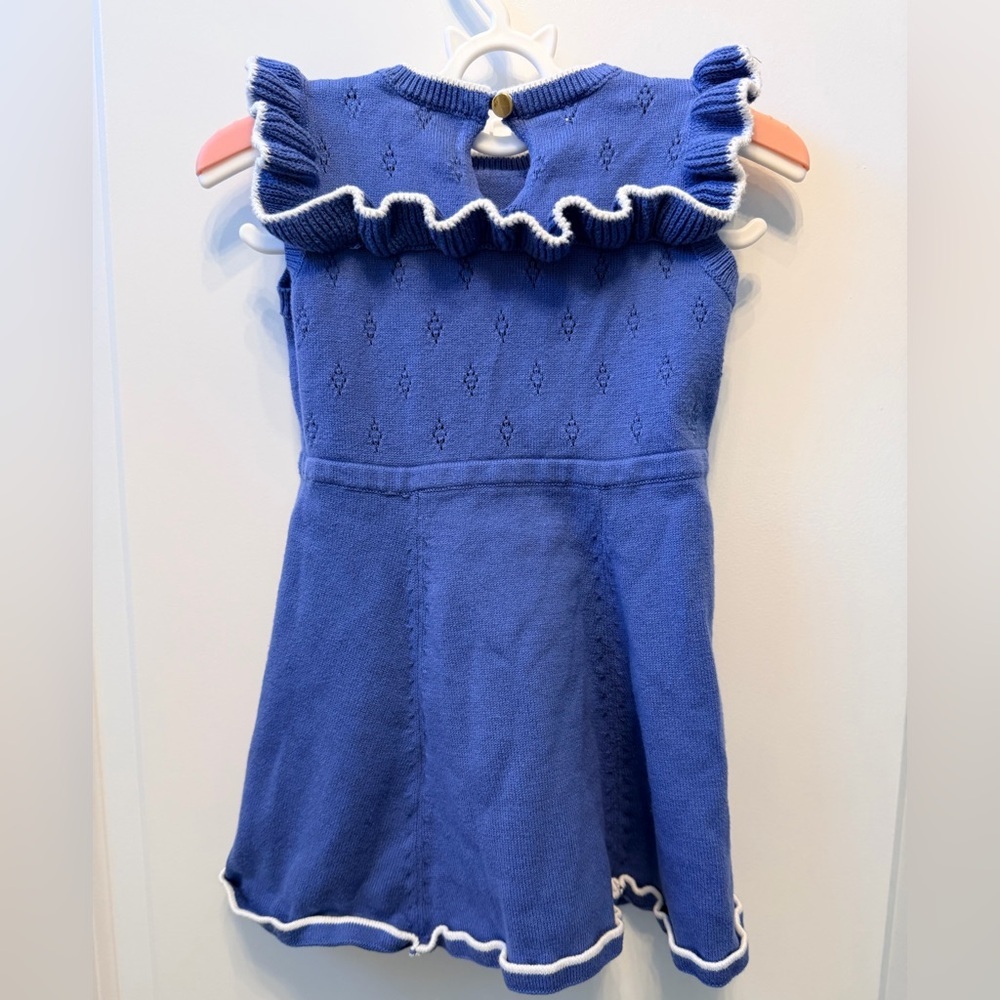 Organic Cotton Baby Dress Bundle 12-18M Smocked Ruffle Hope & Henry‎ - Picture 5 of 12